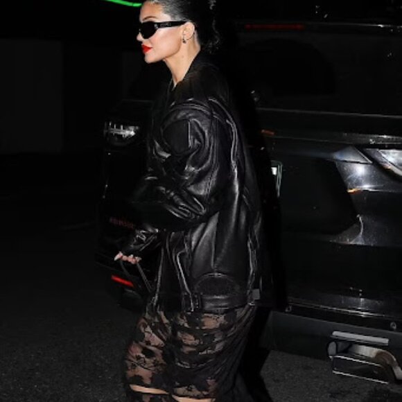 NWT Alexander Wang Oversized Moto Biker Leather Jacket - Picture 7 of 8